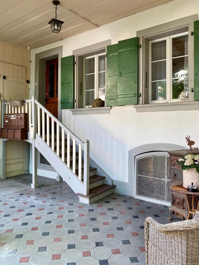Lovely Studio In A Villa From 18Th Century Thun Exteriör bild